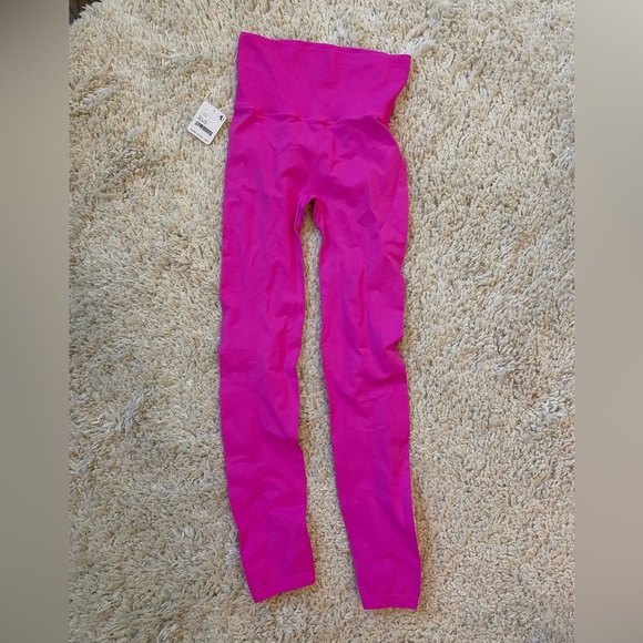 Free People Movement Good Karma leggings in Azalea XS/S - Picture 2 of 2